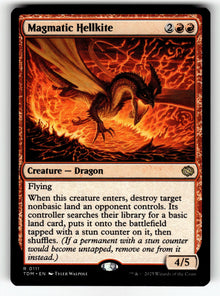 Magmatic Hellkite – 111 TDM: Tarkir: Dragonstorm R NM