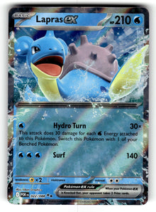 Lapras ex – 022/088 POR: ME03: Perfect Order Double Rare Holo NM