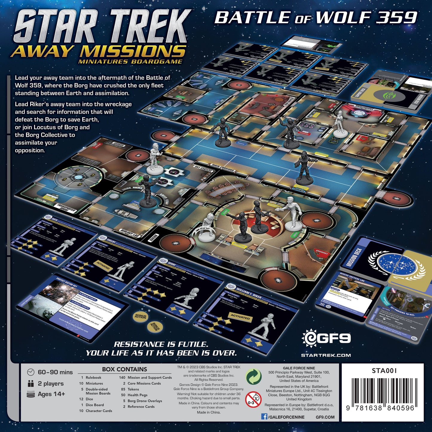 Star Trek Away Missions: Battle of Wolf 359 Base Game