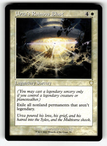 Urza's Ruinous Blast (Retro Frame) – 79 BRC: Commander: The Brothers' War R NM