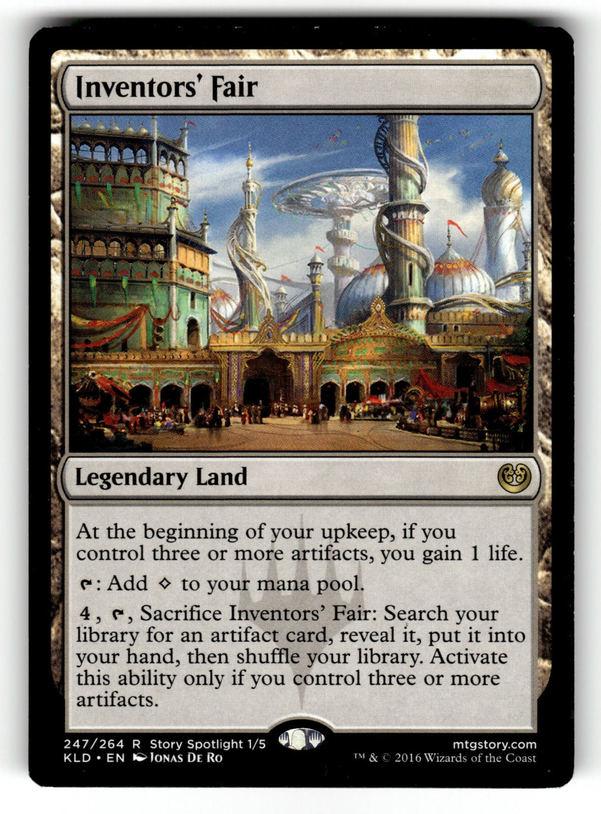 Inventors' Fair – 247 KLD: Kaladesh R NM