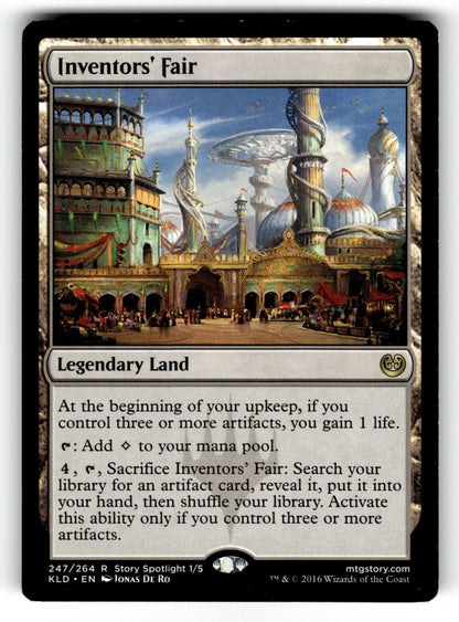 Inventors' Fair – 247 KLD: Kaladesh R NM
