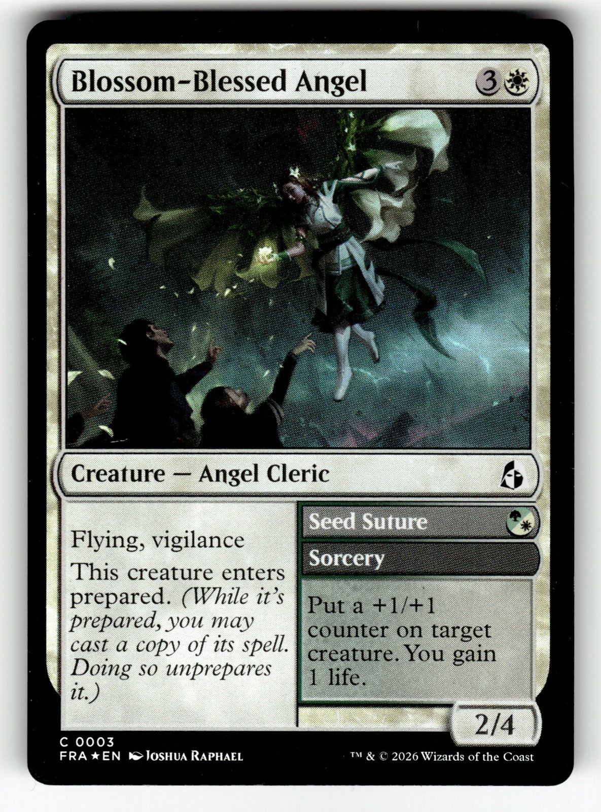 Blossom-Blessed Angel – 3 FRA: Reality Fracture C Foil NM