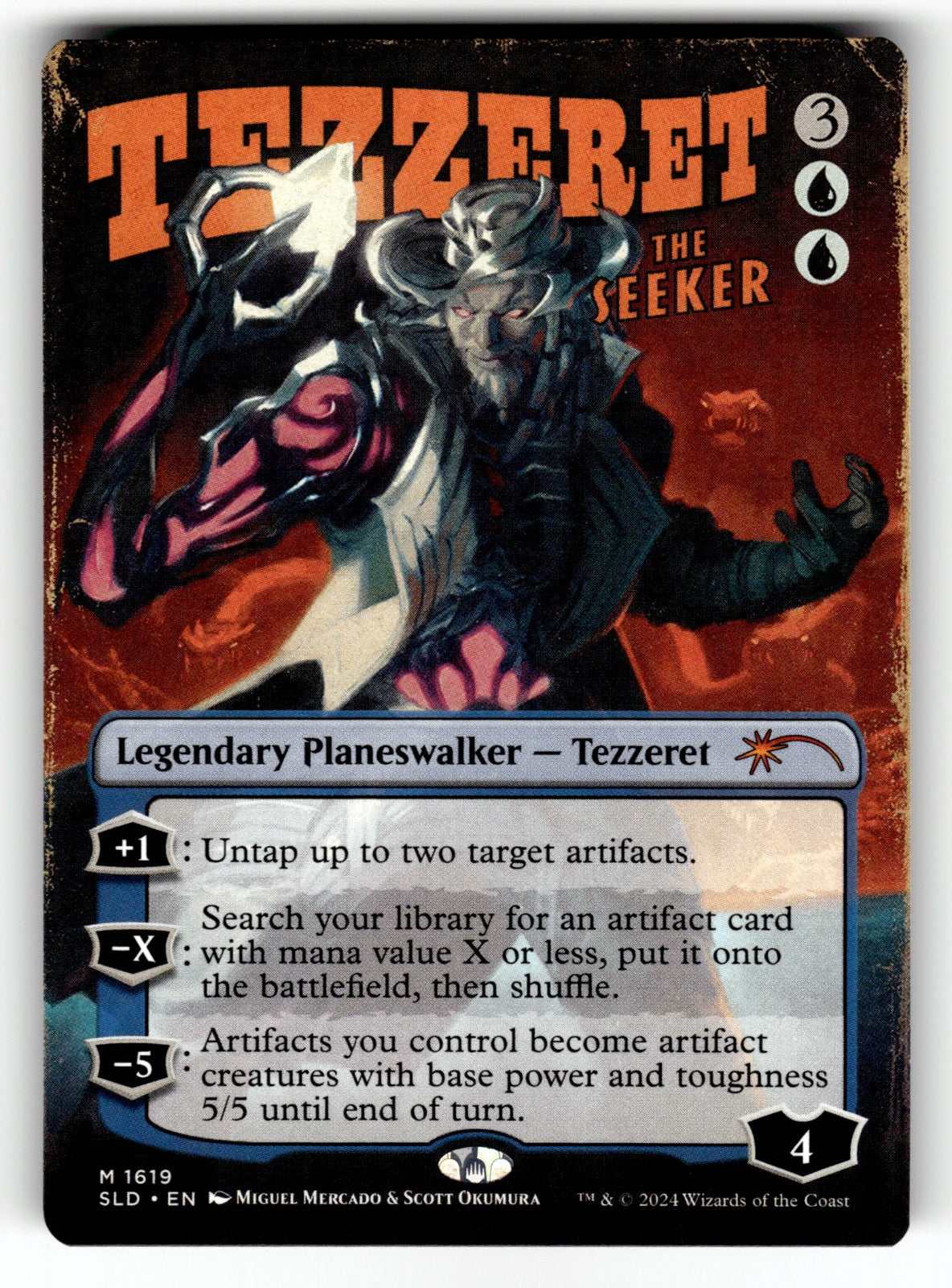 Tezzeret the Seeker – 1619 SLD: Secret Lair Drop Series M NM