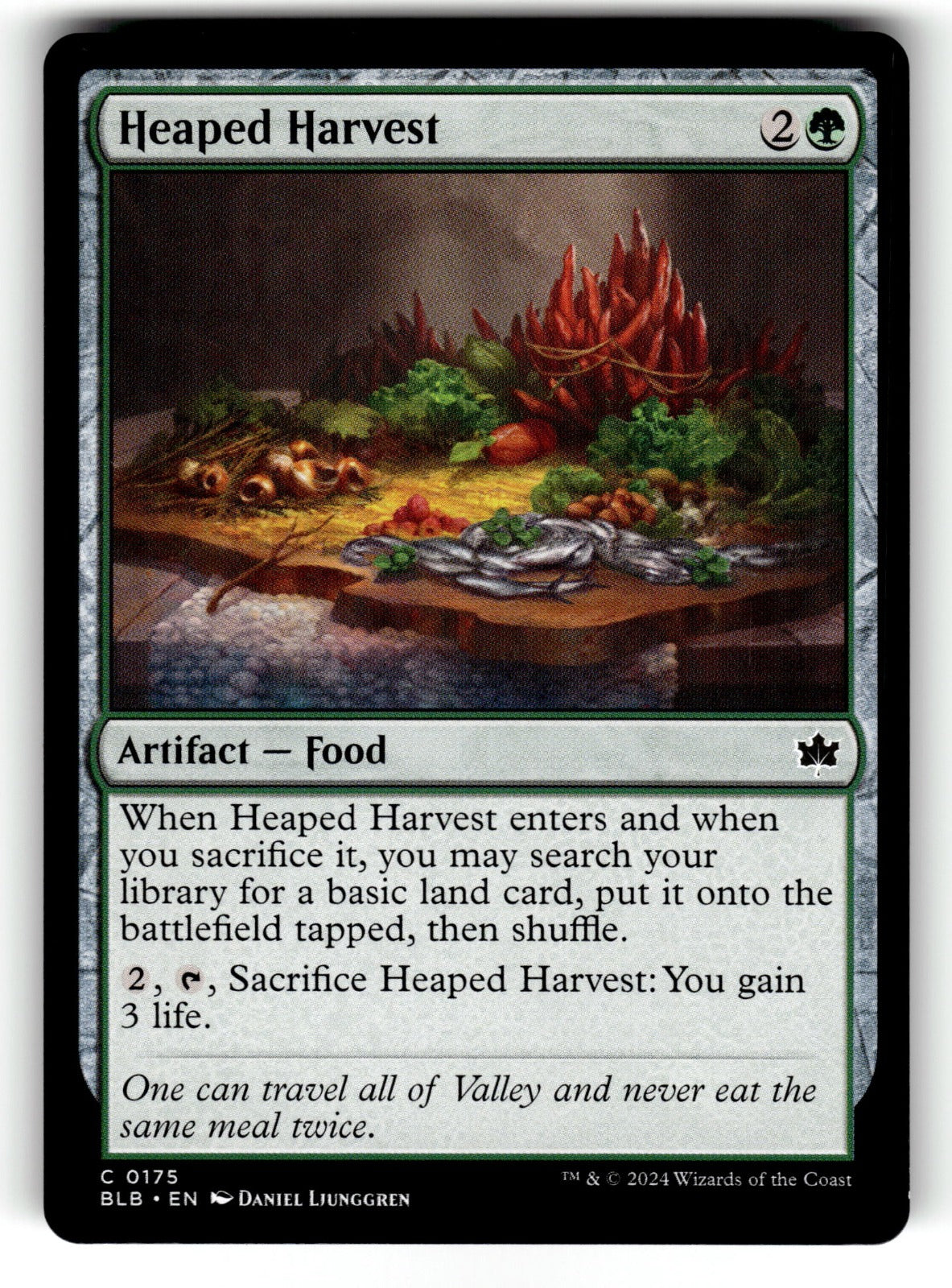 Heaped Harvest – 175 BLB: Bloomburrow C NM