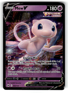 Mew V – 060/159 CRZ: SWSH: Crown Zenith Ultra Rare Holo NM