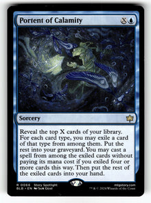 Portent of Calamity – 66 BLB: Bloomburrow R NM
