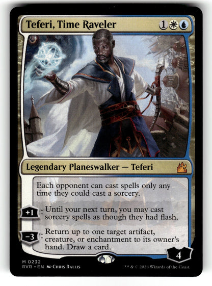 Teferi, Time Raveler – 232 RVR: Ravnica Remastered M NM