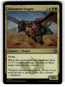 Armament Dragon – 168 TDM: Tarkir: Dragonstorm U Foil NM