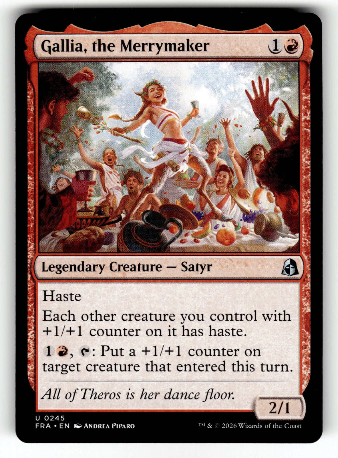 Gallia, the Merrymaker – 245 FRA: Reality Fracture U NM