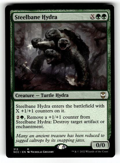 Steelbane Hydra – 313 NCC: Commander: Streets of New Capenna R NM