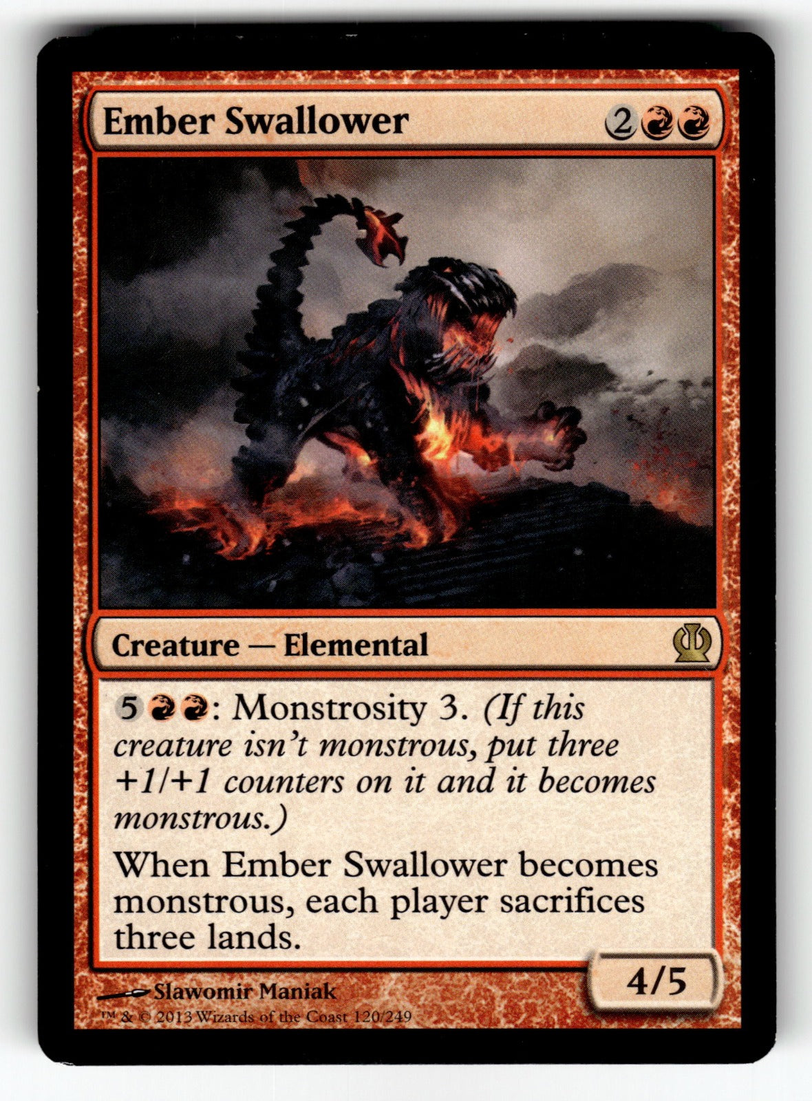 Ember Swallower – 120 THS: Theros R MP
