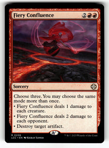 Fiery Confluence – 226 LCC: Commander: The Lost Caverns of Ixalan R NM