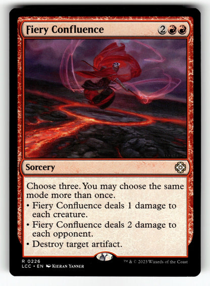 Fiery Confluence – 226 LCC: Commander: The Lost Caverns of Ixalan R NM