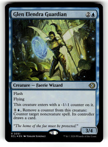 Glen Elendra Guardian – 51 ECL: Lorwyn Eclipsed R Foil NM