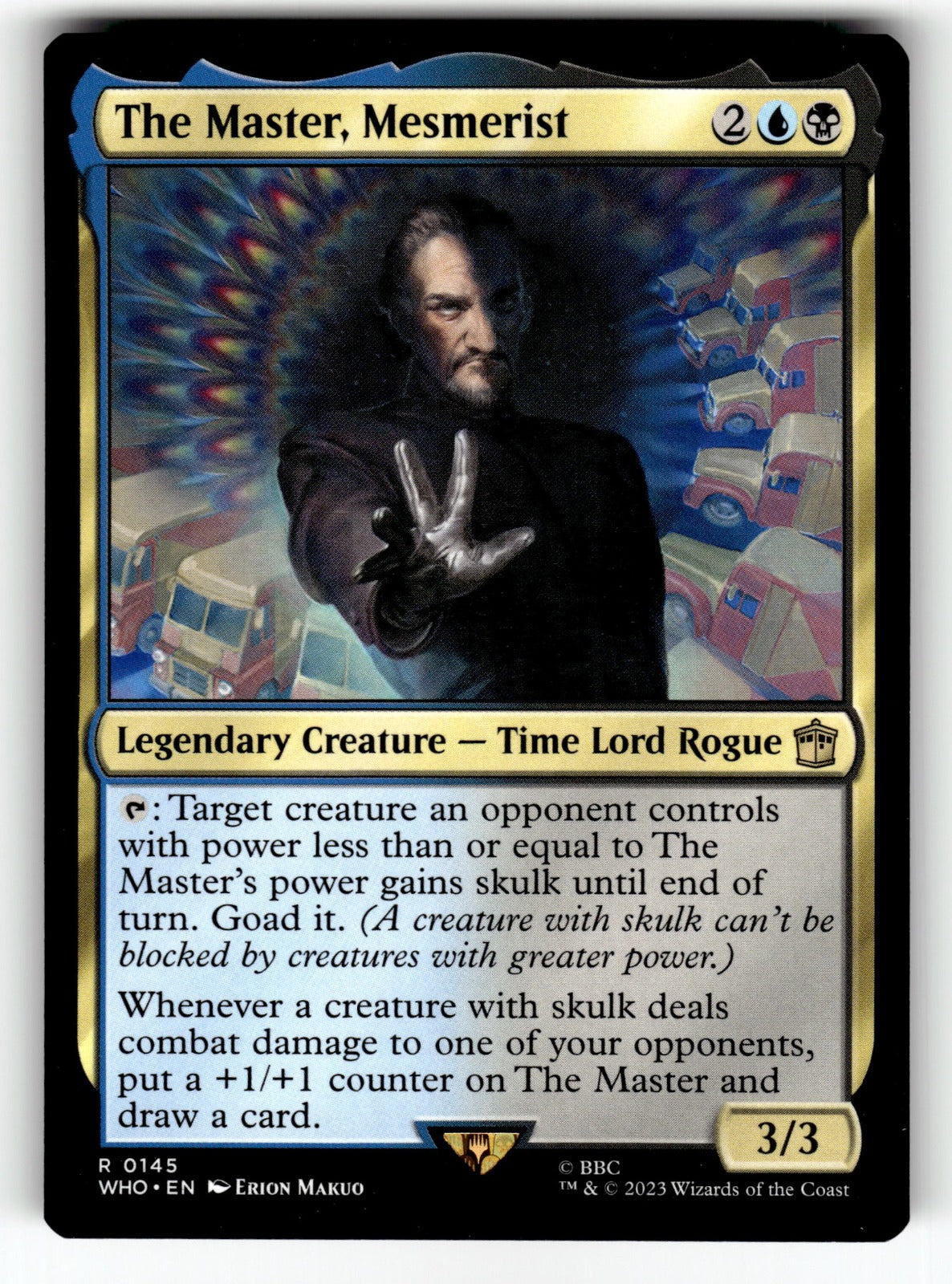 The Master, Mesmerist – 145 WHO: Universes Beyond: Doctor Who R NM