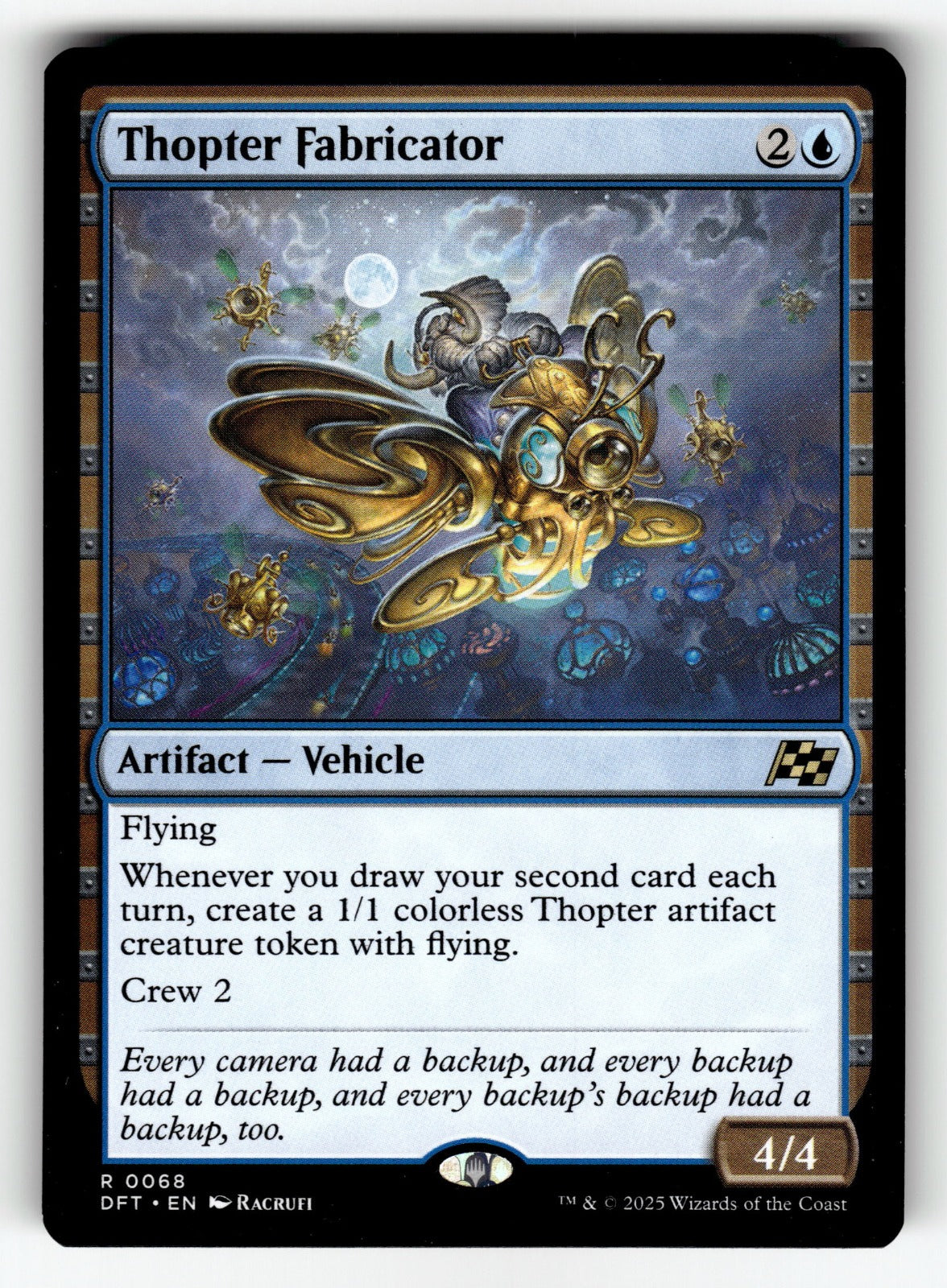 Thopter Fabricator – 68 DFT: Aetherdrift R NM