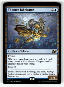 Thopter Fabricator – 68 DFT: Aetherdrift R NM