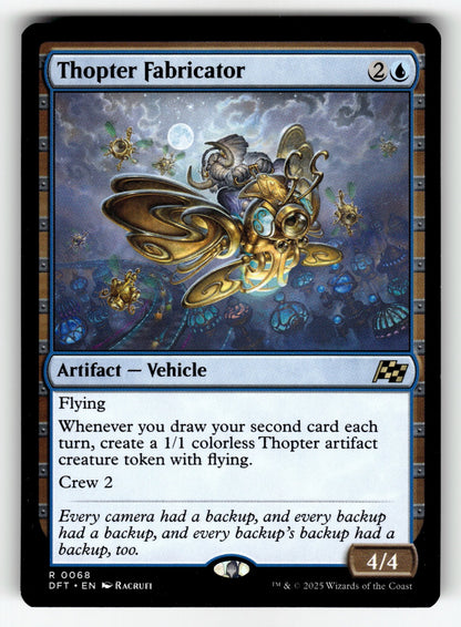 Thopter Fabricator – 68 DFT: Aetherdrift R NM