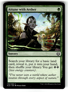 Attune with Aether – 145 KLD: Kaladesh C NM
