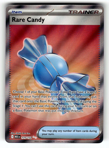 Rare Candy – 175/132 MEG: ME01: Mega Evolution Ultra Rare Holo NM
