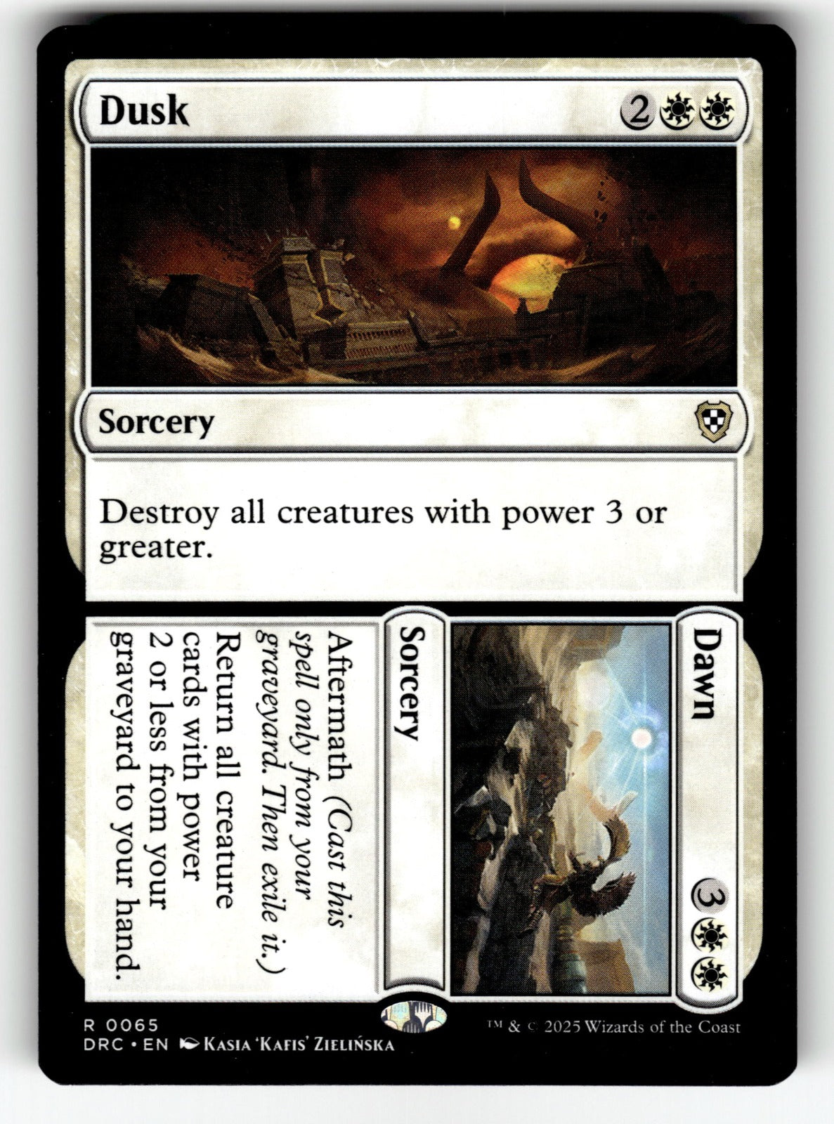 Dusk // Dawn – 65 DRC: Commander: Aetherdrift R NM