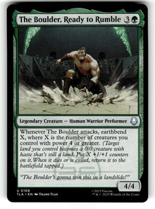 The Boulder, Ready to Rumble – 168 TLA: Avatar: The Last Airbender U NM