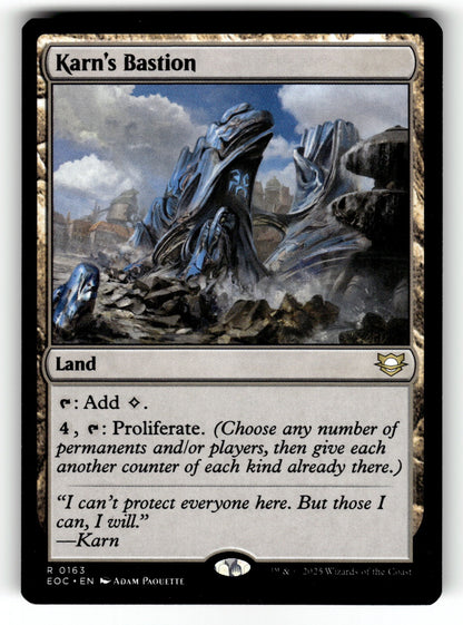 Karn's Bastion – 163 EOC: Commander: Edge of Eternities R NM