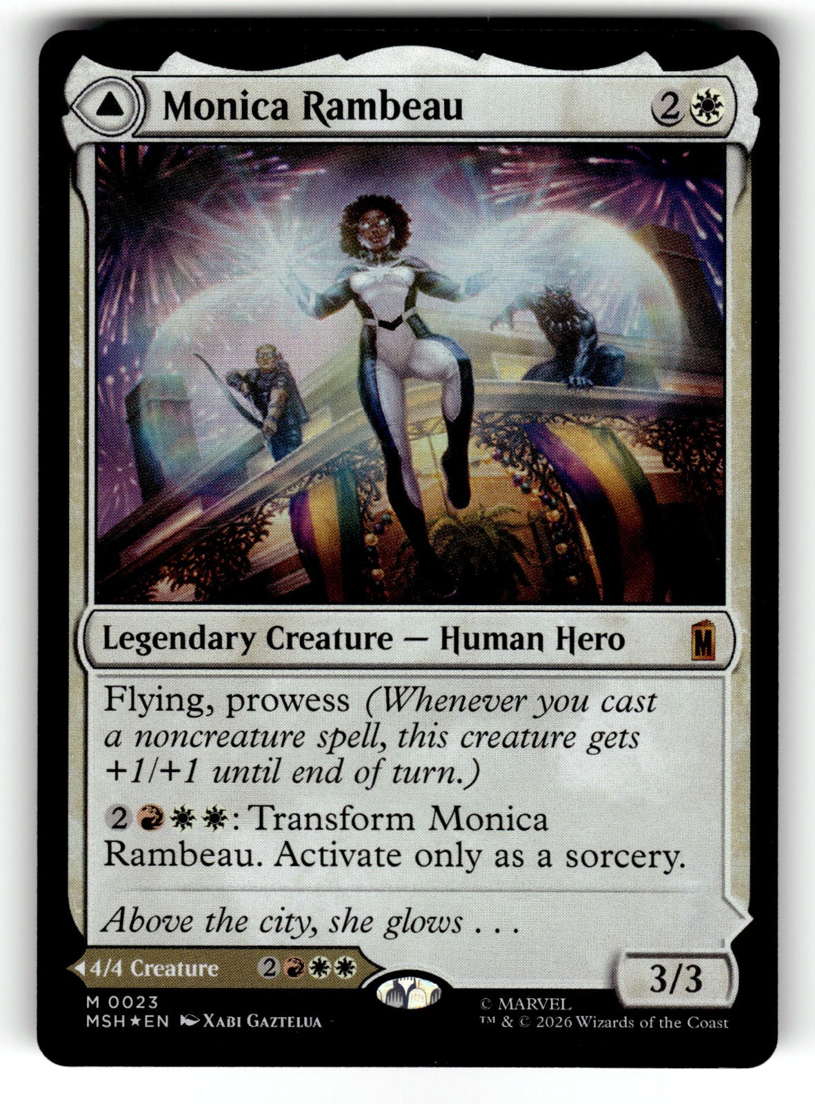 Monica Rambeau – 23 MSH: Marvel Super Heroes M Foil NM