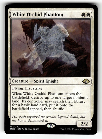 White Orchid Phantom – 47 MH3: Modern Horizons 3 R NM