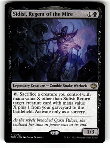 Sidisi, Regent of the Mire – 92 TDM: Tarkir: Dragonstorm R NM
