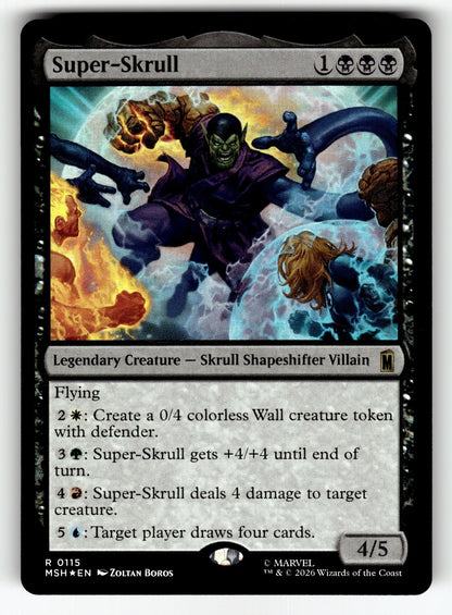 Super-Skrull – 115 MSH: Marvel Super Heroes R Foil NM