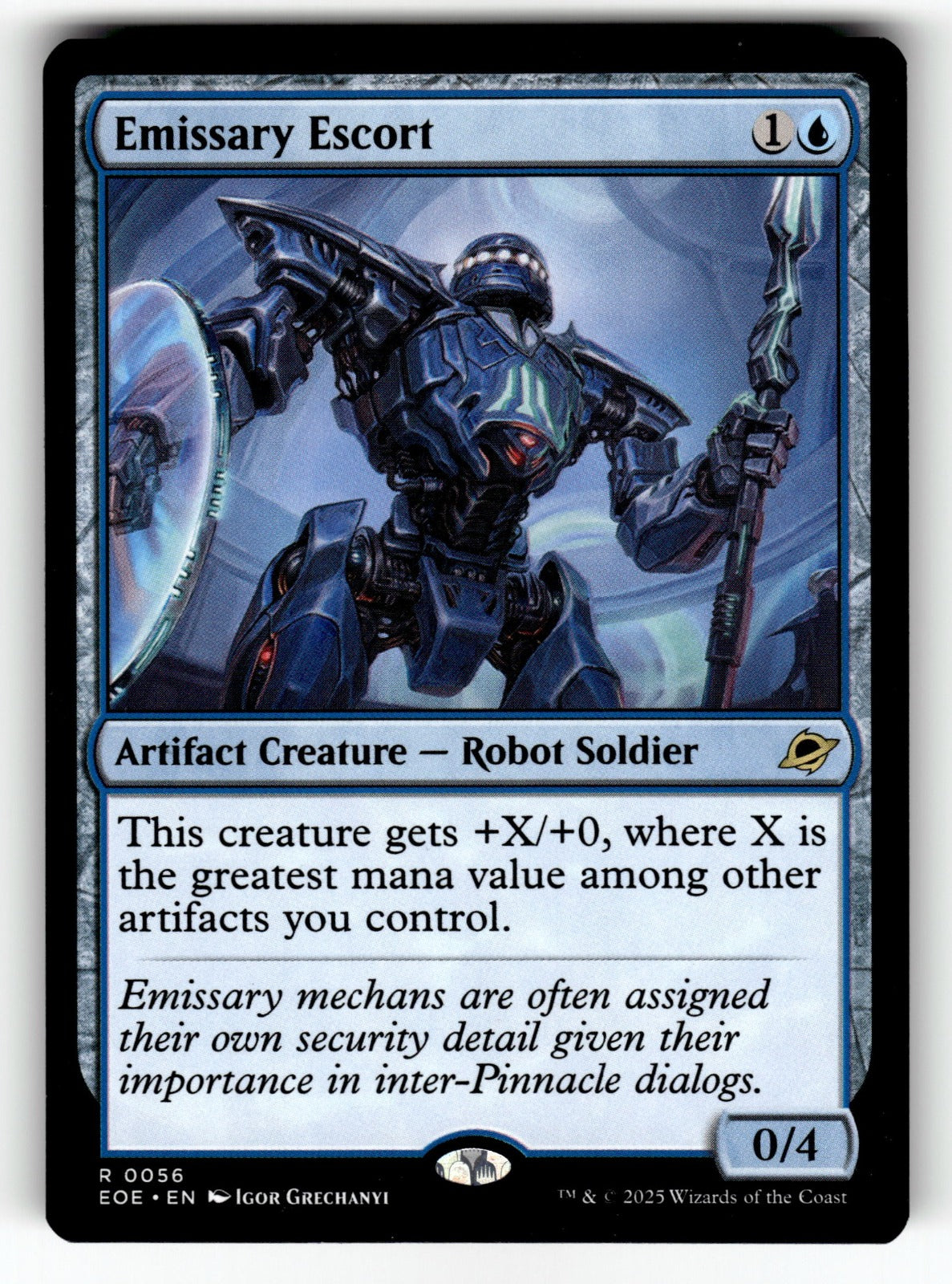 Emissary Escort – 56 EOE: Edge of Eternities R NM