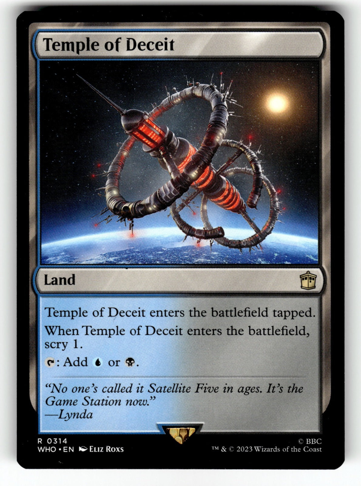 Temple of Deceit – 314 WHO: Universes Beyond: Doctor Who R NM