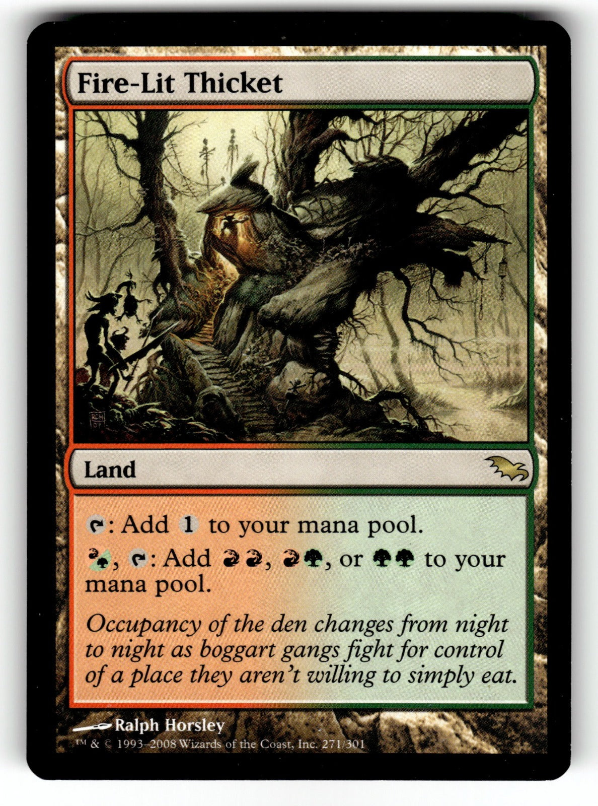 Fire-Lit Thicket – 271 SHM: Shadowmoor R LP