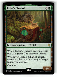 Esika's Chariot – 215 BLC: Commander: Bloomburrow R NM