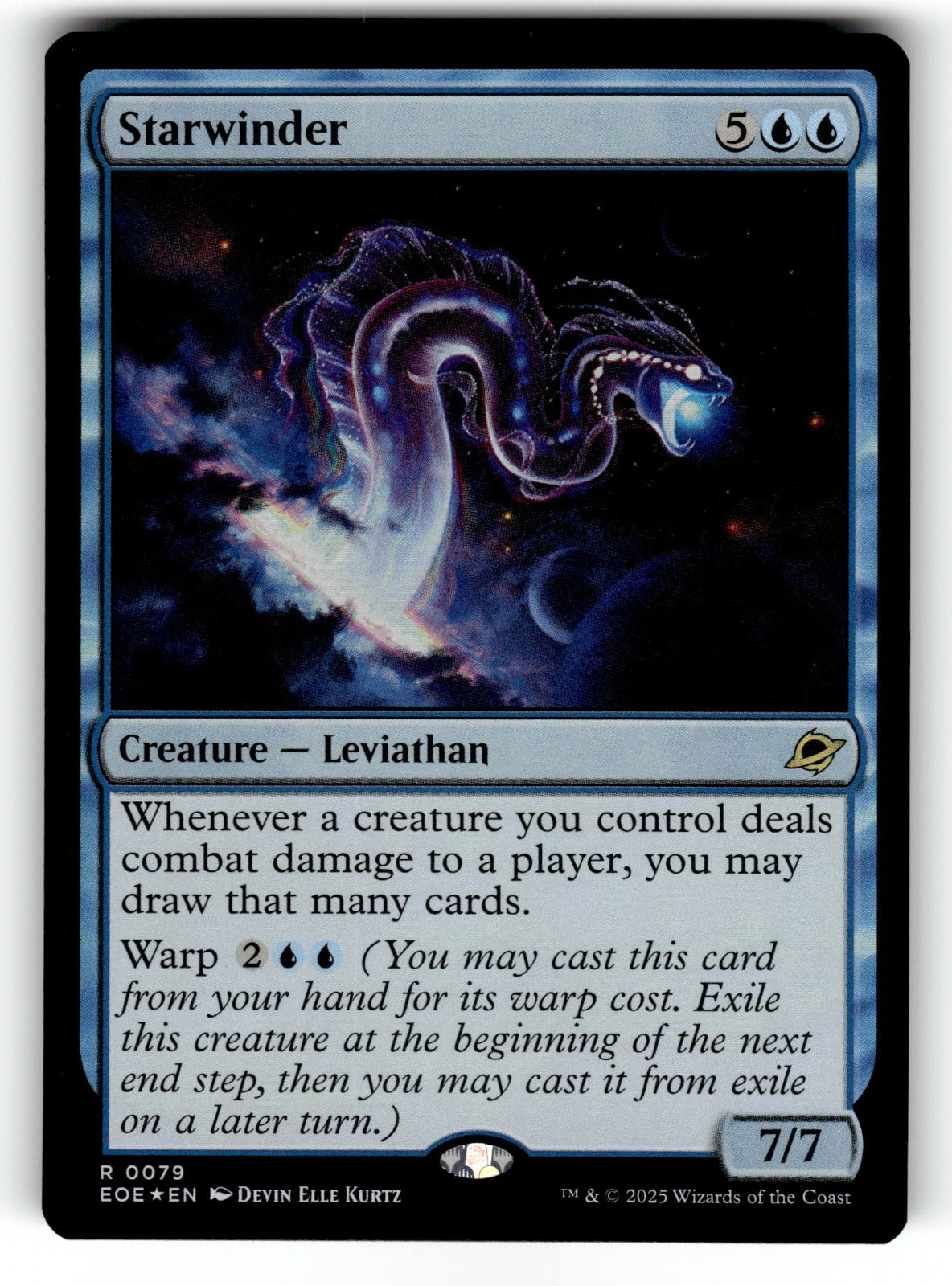 Starwinder – 79 EOE: Edge of Eternities R Foil NM