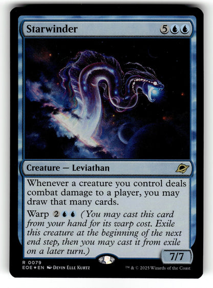 Starwinder – 79 EOE: Edge of Eternities R Foil NM
