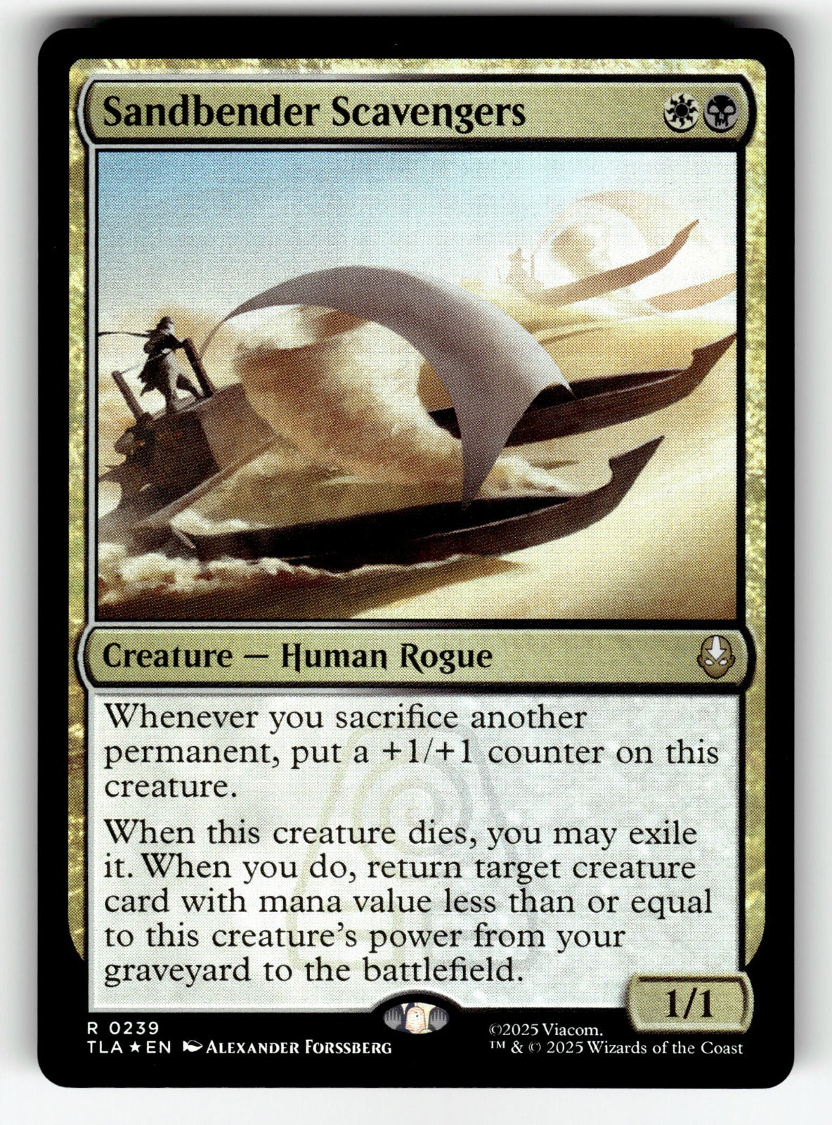 Sandbender Scavengers – 239 TLA: Avatar: The Last Airbender R FoilNM