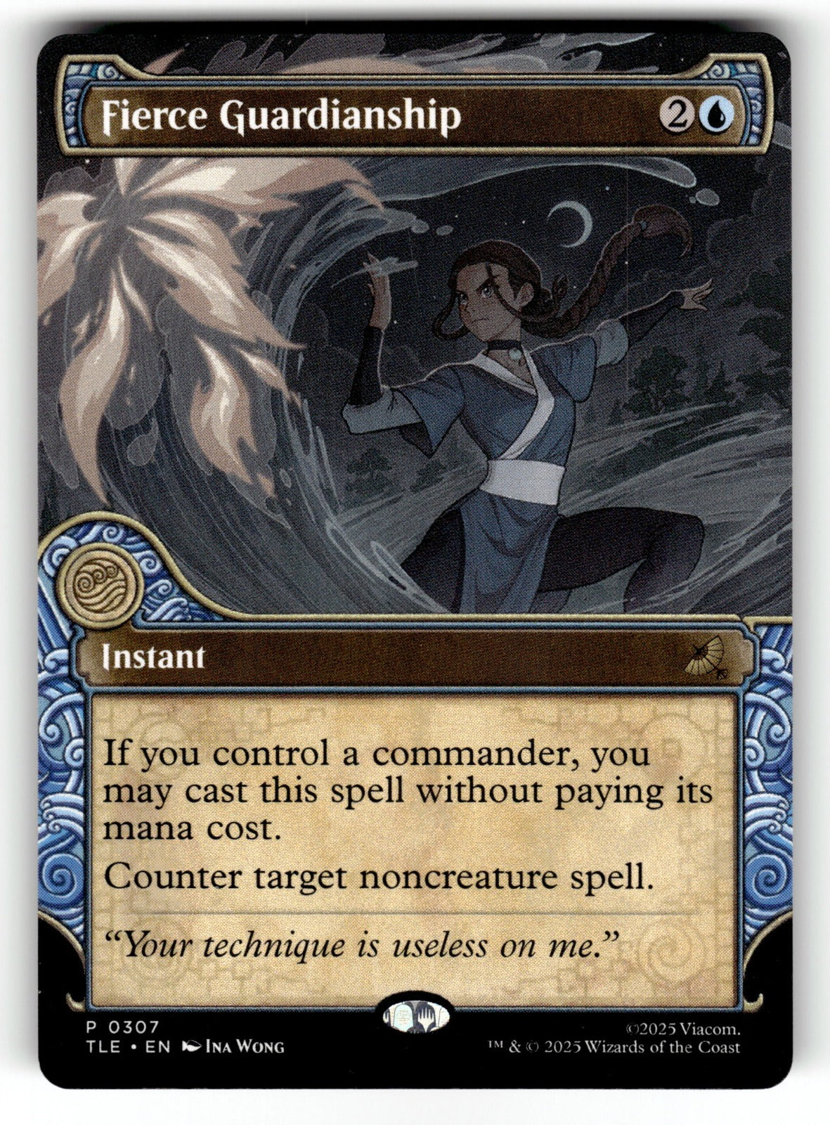 Fierce Guardianship (Showcase) – 307 TLE: Avatar: The Last Airbender: Eternal-Legal P NM