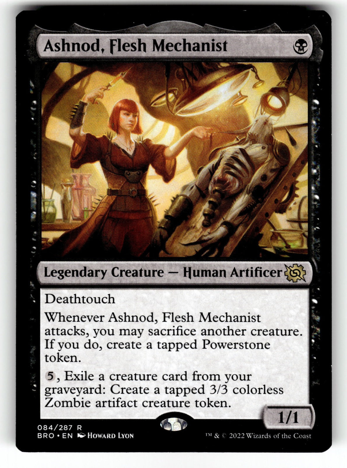 Ashnod, Flesh Mechanist – 84 BRO: The Brothers' War R LP