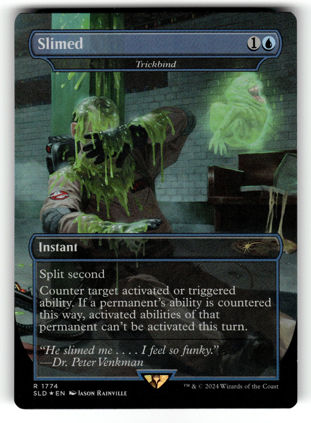 Slimed - Trickbind (Rainbow Foil) – 1774 SLD: Secret Lair Drop Series R Foil NM
