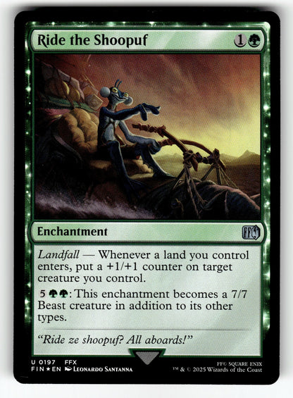 Ride the Shoopuf – 197 FIN: FINAL FANTASY U Foil NM