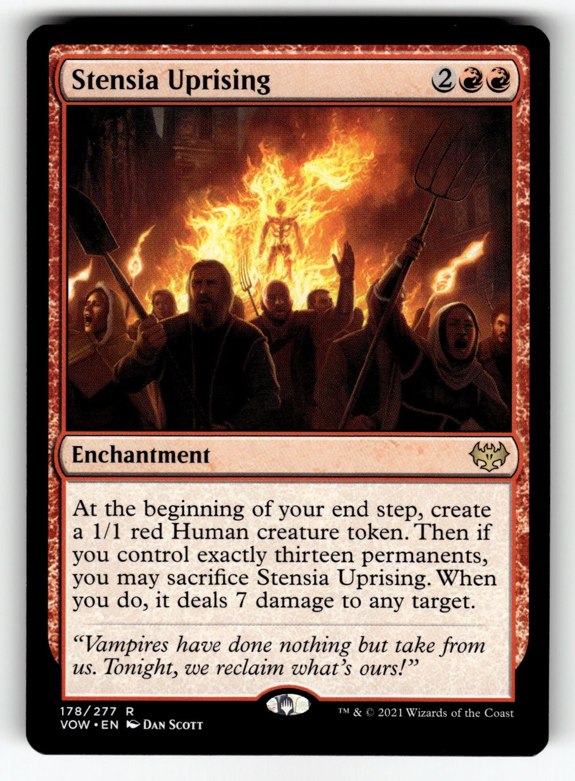 Stensia Uprising – 178 VOW: Innistrad: Crimson Vow R LP