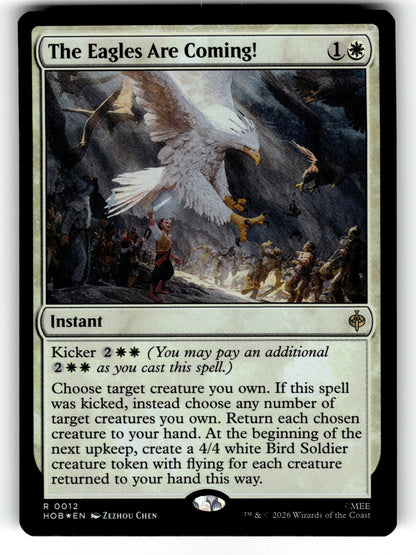 The Eagles Are Coming! – 12 HOB: The Hobbit R Foil NM