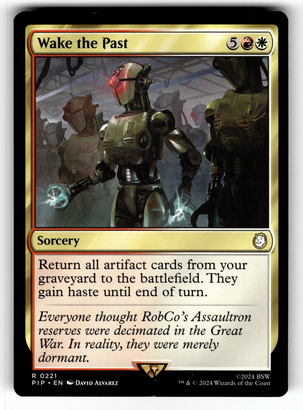 Wake the Past – 221 PIP: Universes Beyond: Fallout R NM