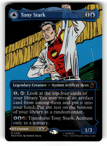 Tony Stark (Borderless) – 392 MSH: Marvel Super Heroes M Foil LP
