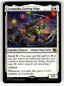 Leonardo, Cutting Edge – 15 TMT: Teenage Mutant Ninja Turtles R NM