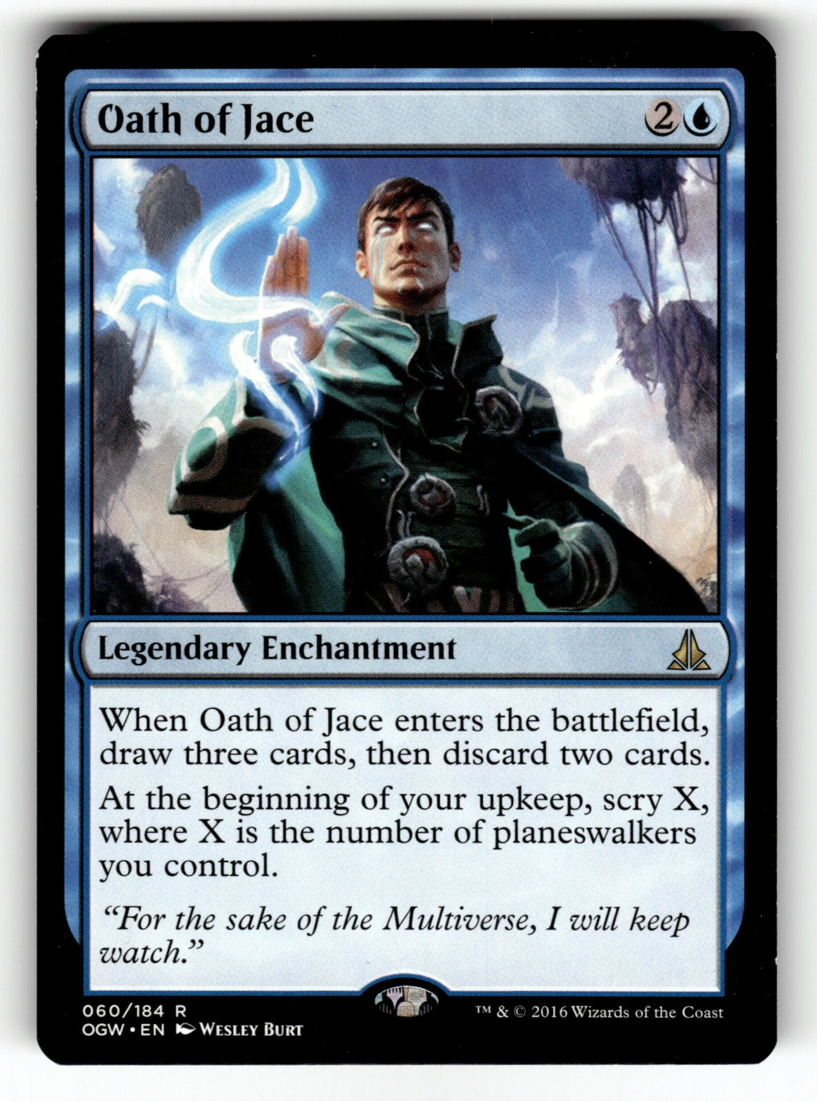 Oath of Jace – 60 OGW: Oath of the Gatewatch R NM