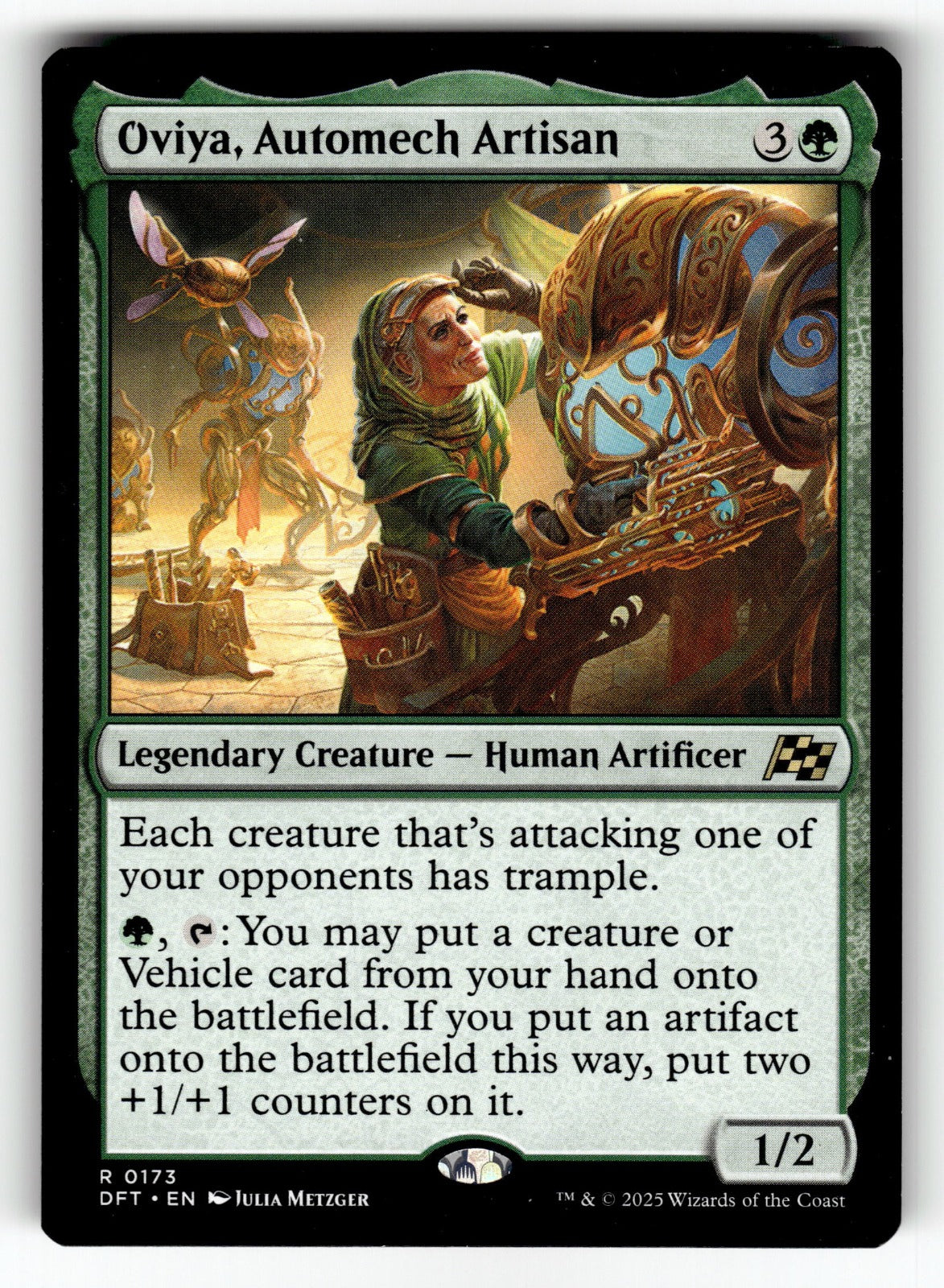 Oviya, Automech Artisan – 173 DFT: Aetherdrift R NM